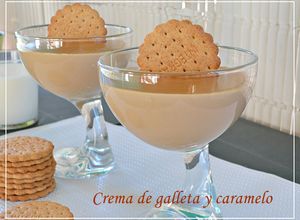 Foto principal de Crema de galletas y caramelo.( Thermomix )