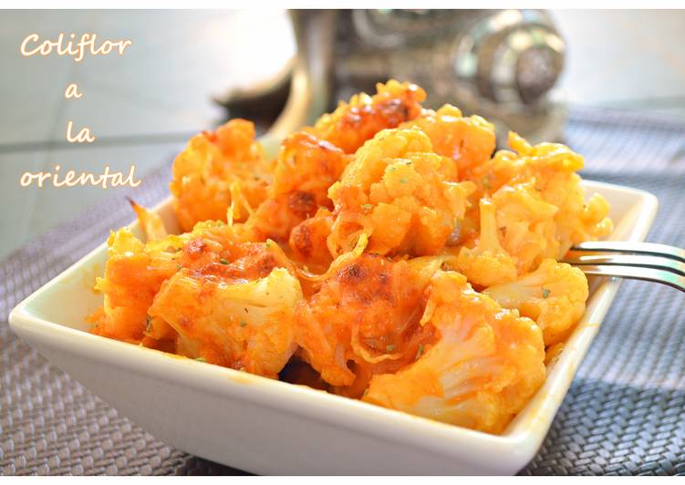 Coliflor a la oriental (Thermomix)