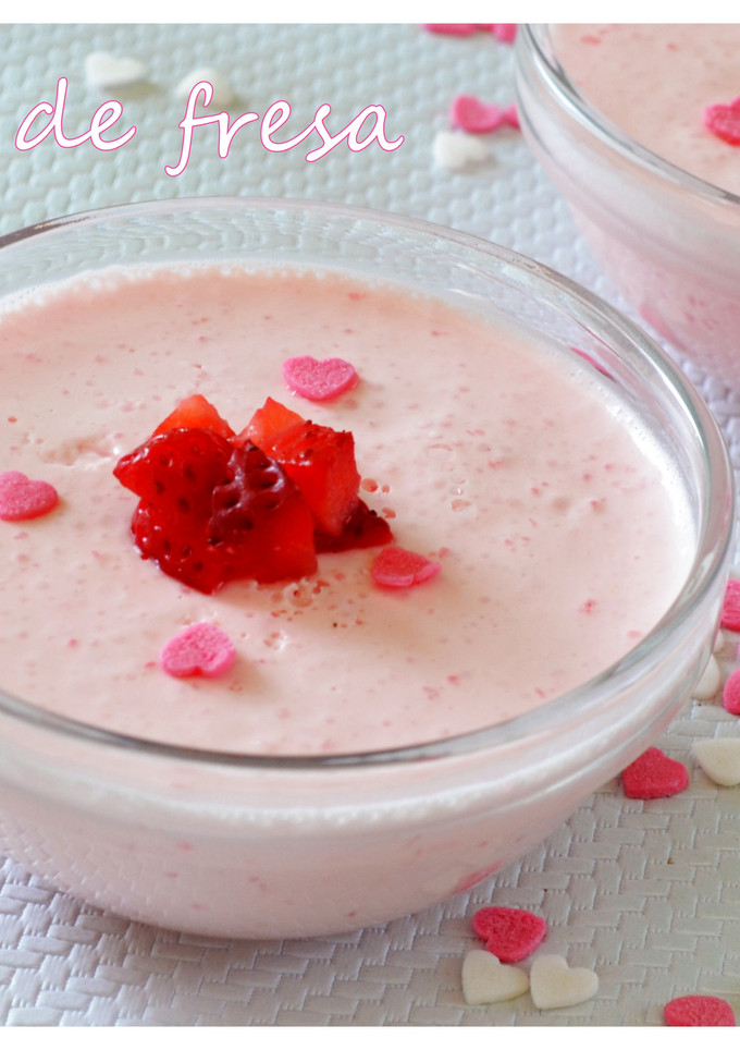 Una foto de Petit de fresa (Thermomix)
