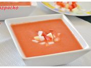 Una foto de gazpacho thermomix