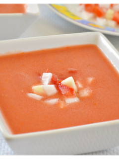 Una foto de Gazpacho andaluz (Thermomix)