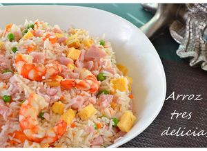 Foto principal de Arroz tres delicias (Thermomix)