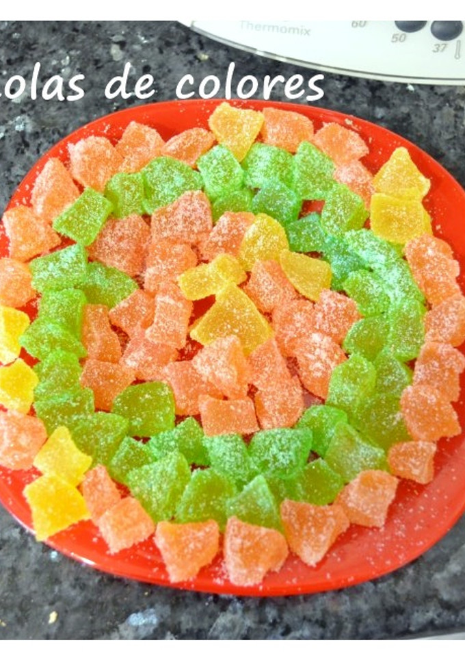 Una foto de Gominolas de colores (Thermomix)
