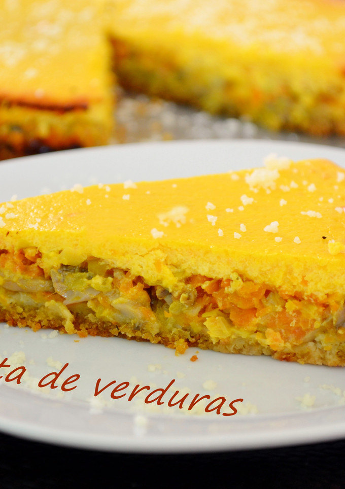 Una foto de Tarta de verduras