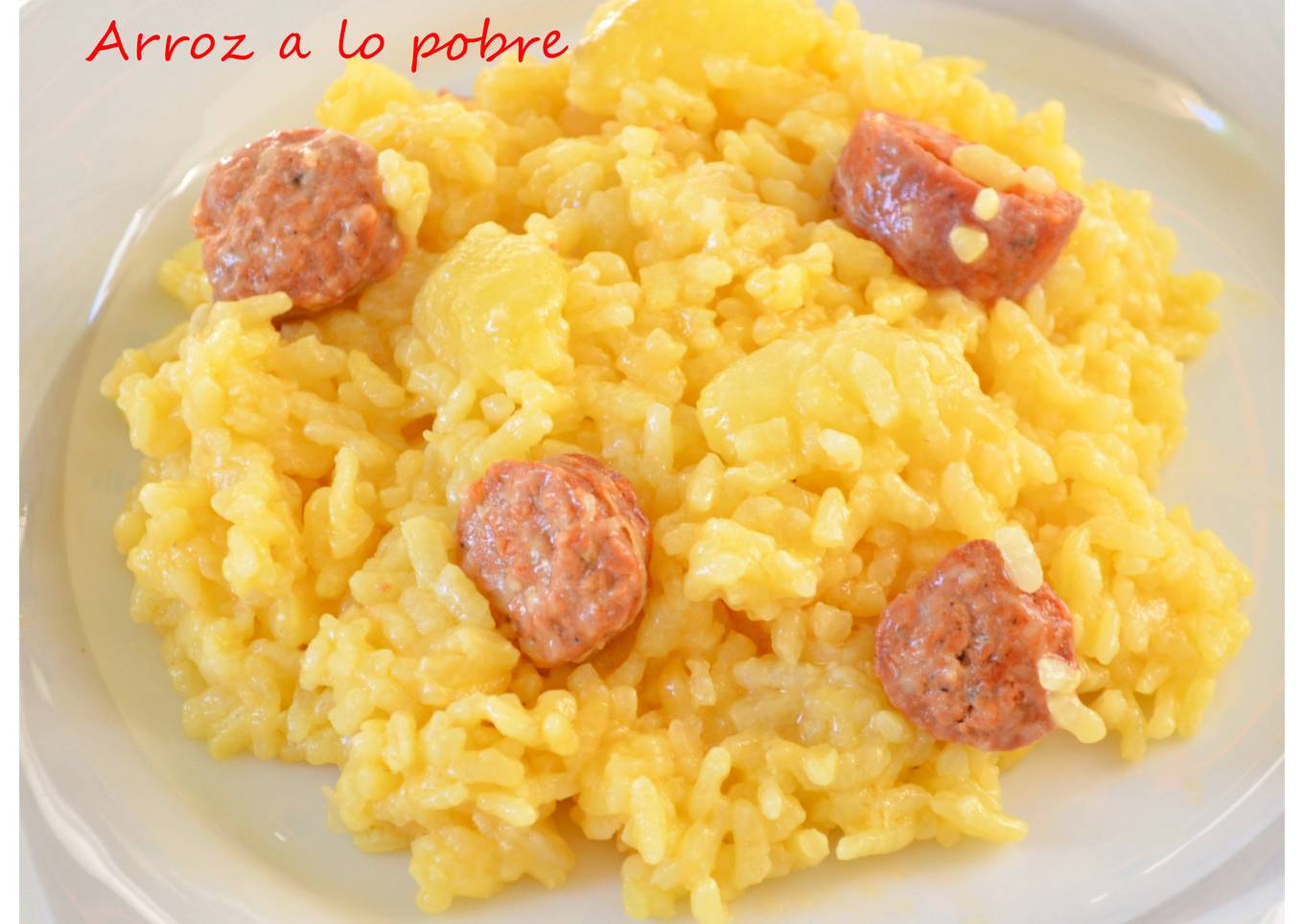 Arroz a lo pobre