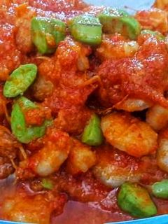 Foto resep Sambal udang pete