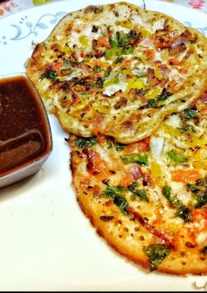 A picture of Uttapam.