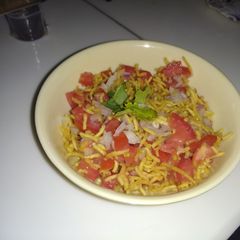 A picture of Bhelpuri- home style.