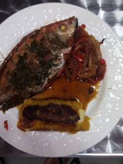 Una foto de Tilapia al horno