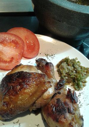 Foto resep AYAM GORENG UNGKEP JAHE SERAI & SAMBAL RAWIT UDANG REBON