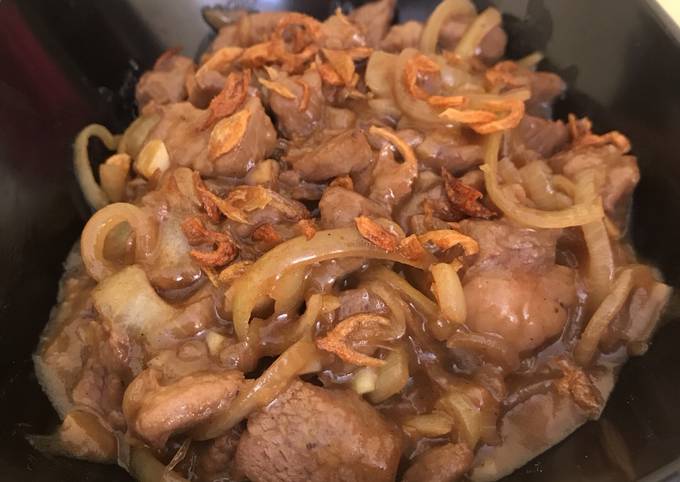 Beef Teriyaki (Tumis Daging Manis)