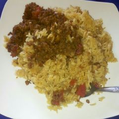 A picture of Minced meat #4weeks challenge#charityrecipe.