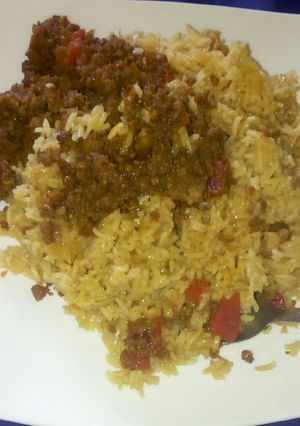 A picture of Minced meat #4weeks challenge#charityrecipe.