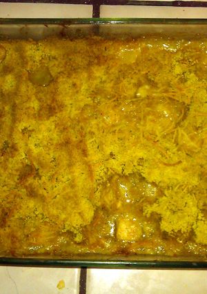 A picture of easy chicken casserole.