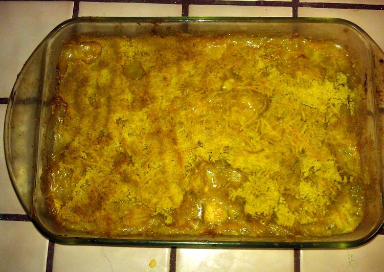 Steps to Make Speedy easy chicken casserole