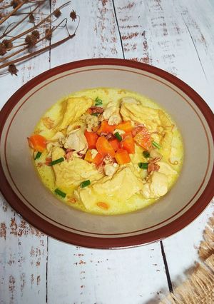 Foto resep Kare Ayam Tahu Wortel