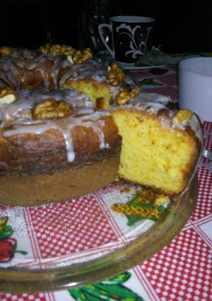 Una foto de Budín fácil de mandarina y aceite