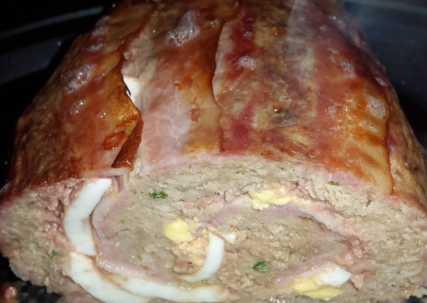 Carne molida rellena