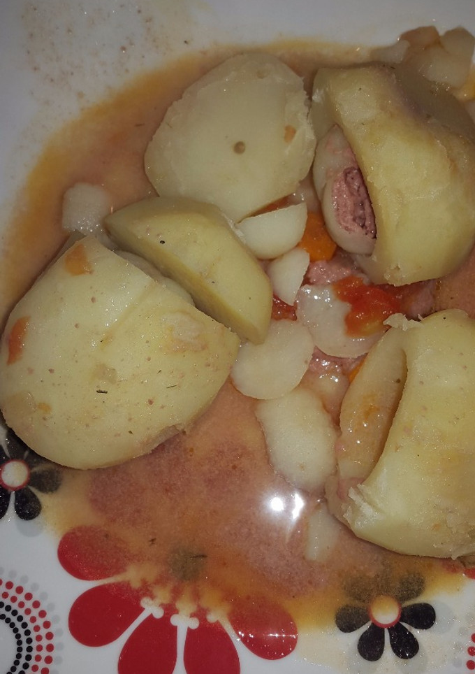Una foto de Papas rellenas de paté