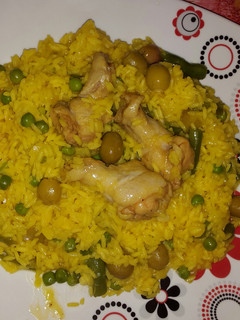 Una foto de Arroz barbacoa