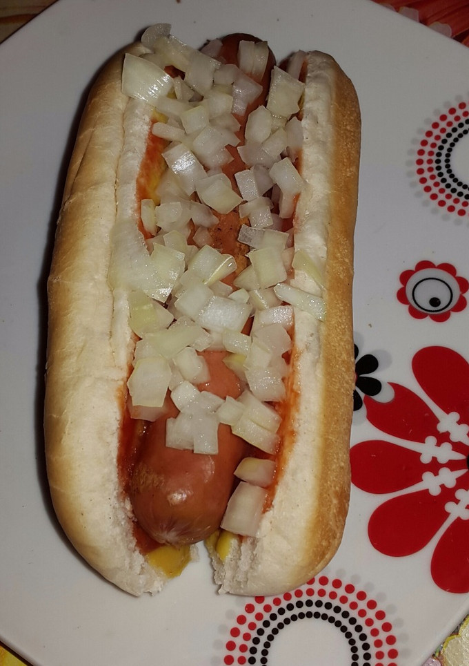 Una foto de Perrito caliente de la abuela