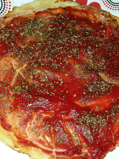 Una foto de Pizza casera de la abuela