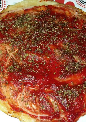Una foto de Pizza casera de la abuela