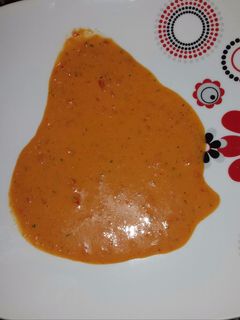 Una foto de Mojo rojo