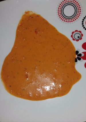 Una foto de Mojo rojo