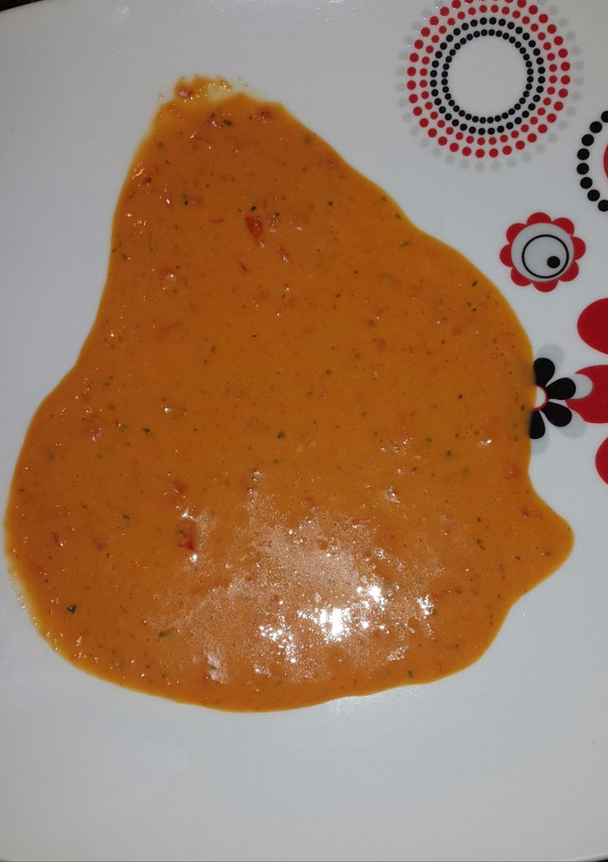 Una foto de Mojo rojo