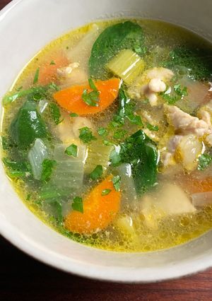A picture of ‘Get-Well-Soon’ Chicken Soup.