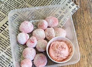 Foto resep Strawberry Mochi Bites