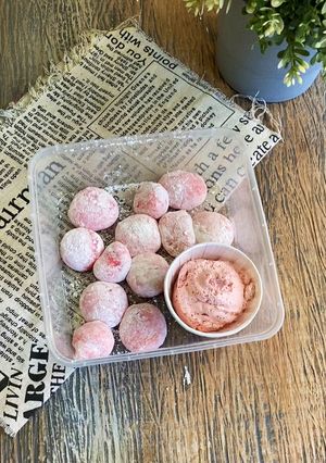 Foto resep Strawberry Mochi Bites