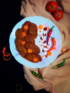 عکسی از دستور کتلت هویج