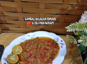 Gambar 20:11:25 - SAMBAL BELACAN TOMATO & CILI PADI BERAPI