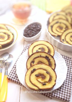 Foto resep Lapis legit gulung