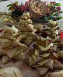 Pinitos de Navidad (sablés sapin) aptos celíacos