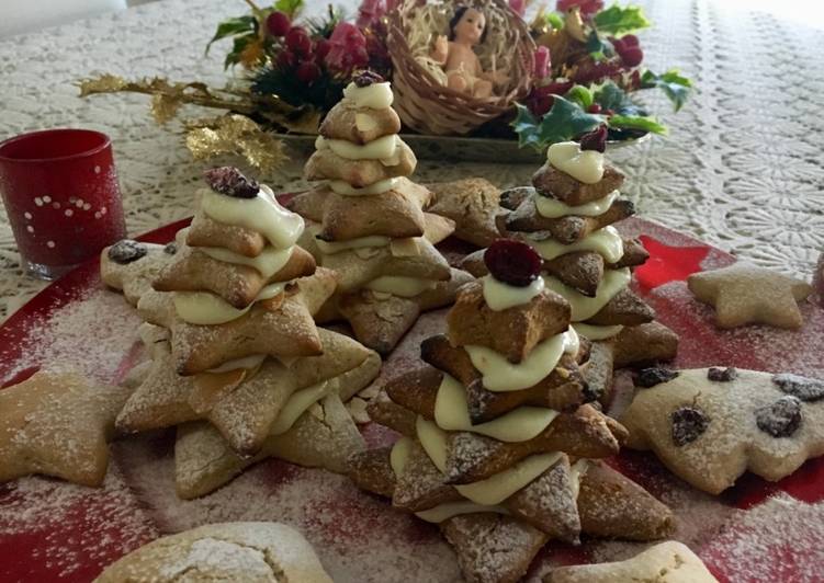 Pinitos de Navidad (sablés sapin) aptos celíacos