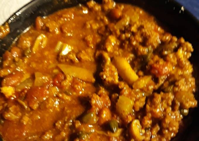 Recipe of Homemade Red Bean and Ground Beef Stew