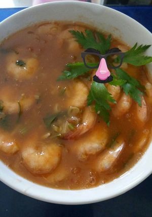 Foto resep Udang asam manis.