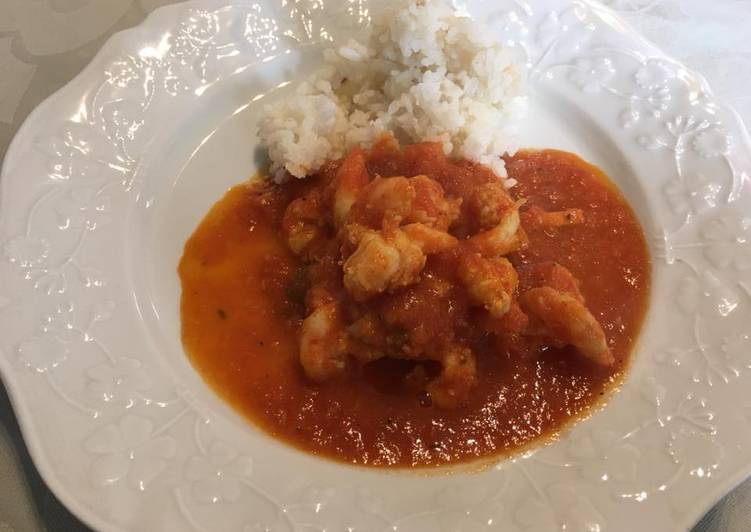 Crevettes au Curcuma