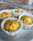 Muffins de Avena y Coco SIN AZÚCAR