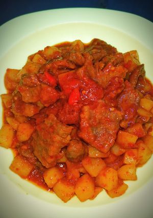 Foto resep Sapi+Kentang Balado
