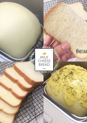Foto resep Milky Cheesy Bread with Panasonic SD-P104