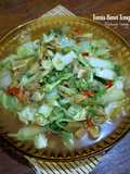 Tumis Sawi Putih Tongcay