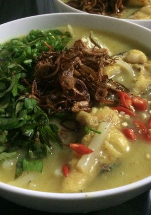 Hình của món Bánh canh cá lóc.