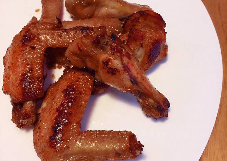10 Resep: Sweet n spicy chicken wings Untuk Pemula!