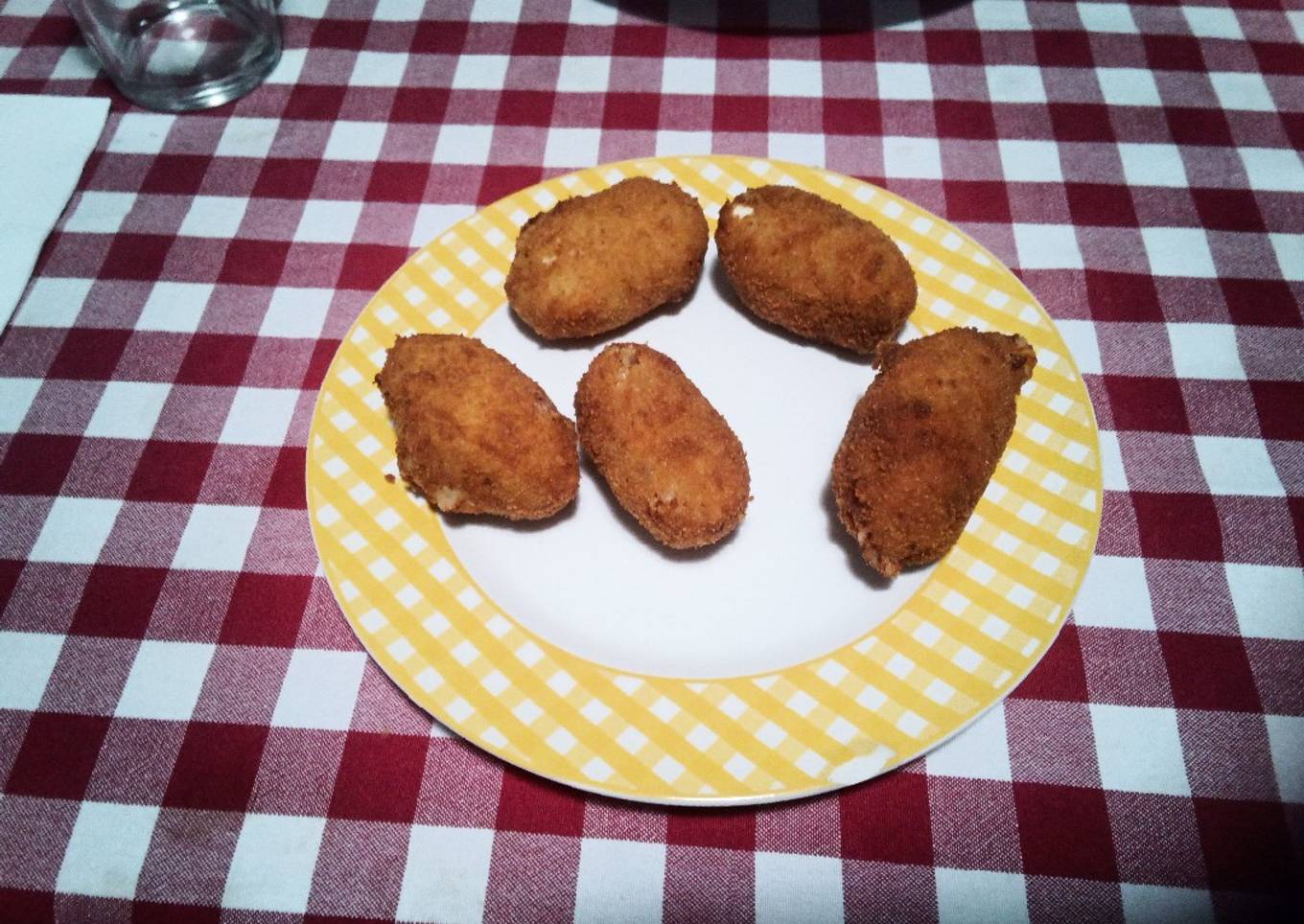 Croquetas de cocido con jamón