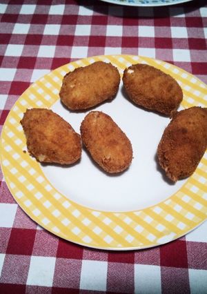Una foto de Croquetas de cocido con jamón