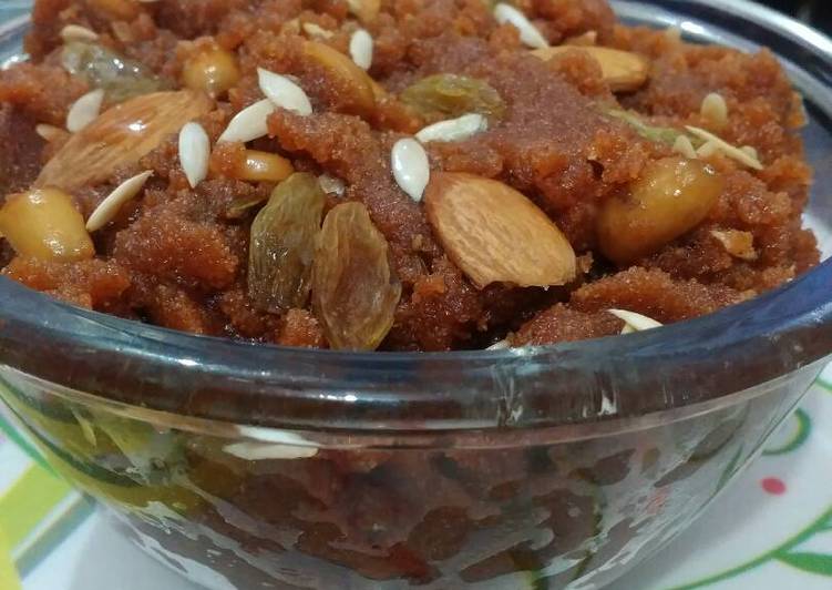 Amritsari gur ka halwa